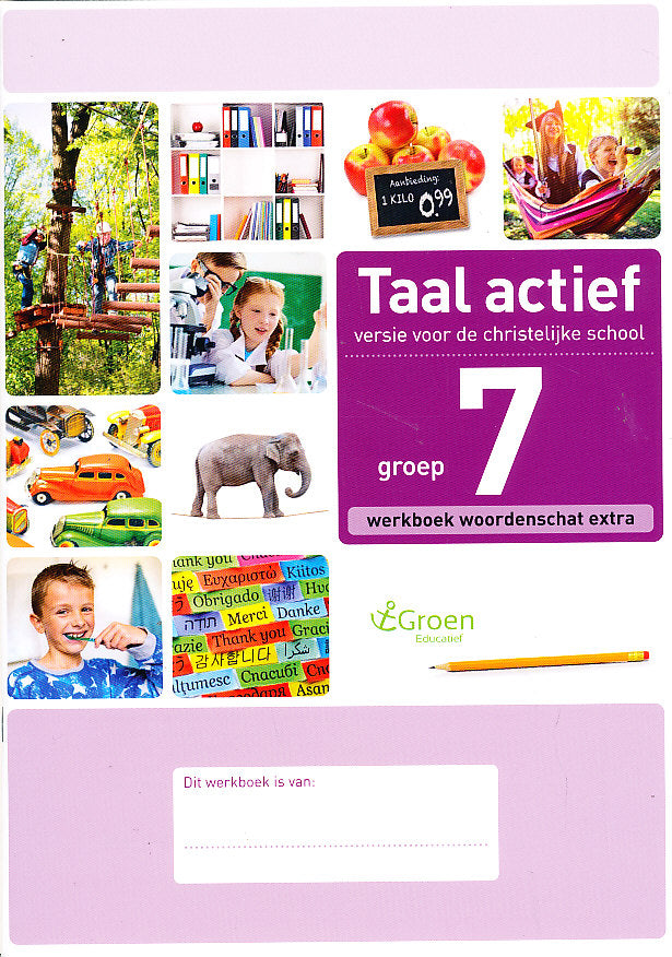 Taal Actief christelijke versie werkboek woordenschat extra 7 (per stuk)