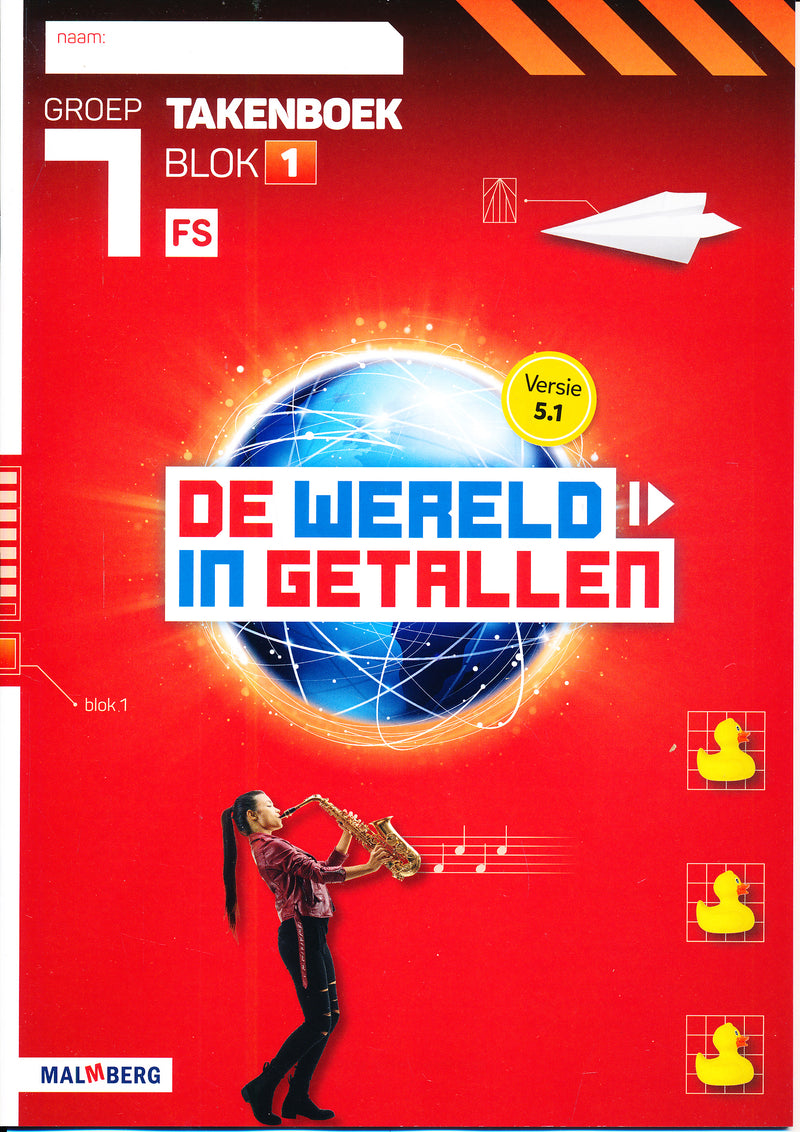 De Wereld  in Getallen versie 5.1 10-delig pakket groep 7 FS