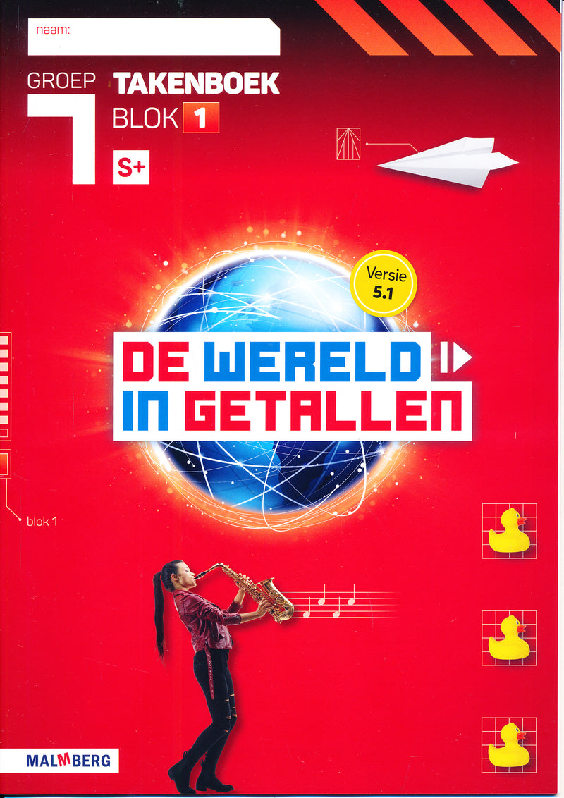 De Wereld  in Getallen versie 5.1 10-delig pakket groep 7 S+