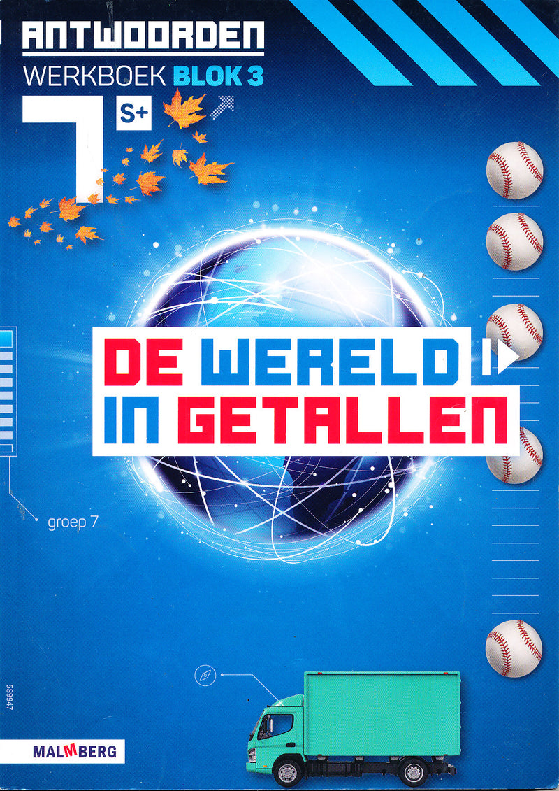 De wereld in Getallen versie 5 Antwoorden blok 3 groep 7 S plus