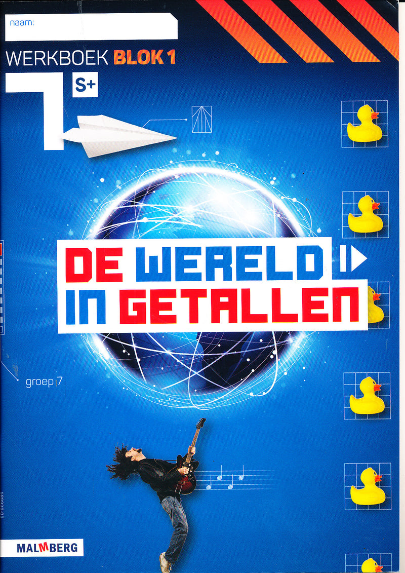 De wereld in Getallen versie 5 Werkboek Blok 1 groep 7 S plus (per stuk)