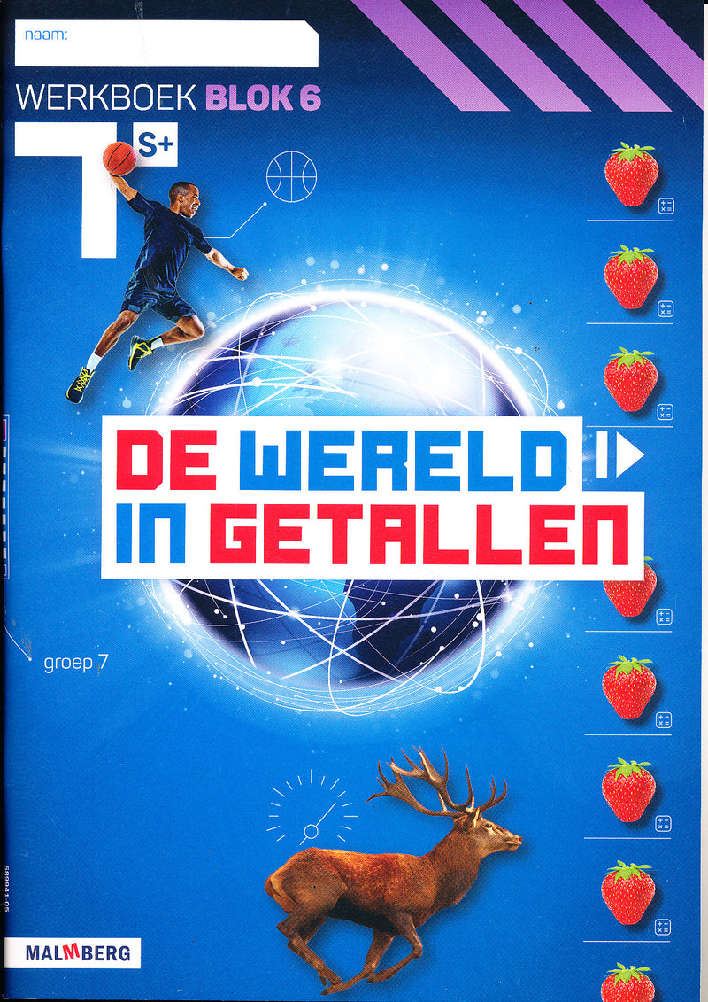 De wereld in Getallen versie 5 Werkboek Blok 6 groep 7 S plus (per stuk)