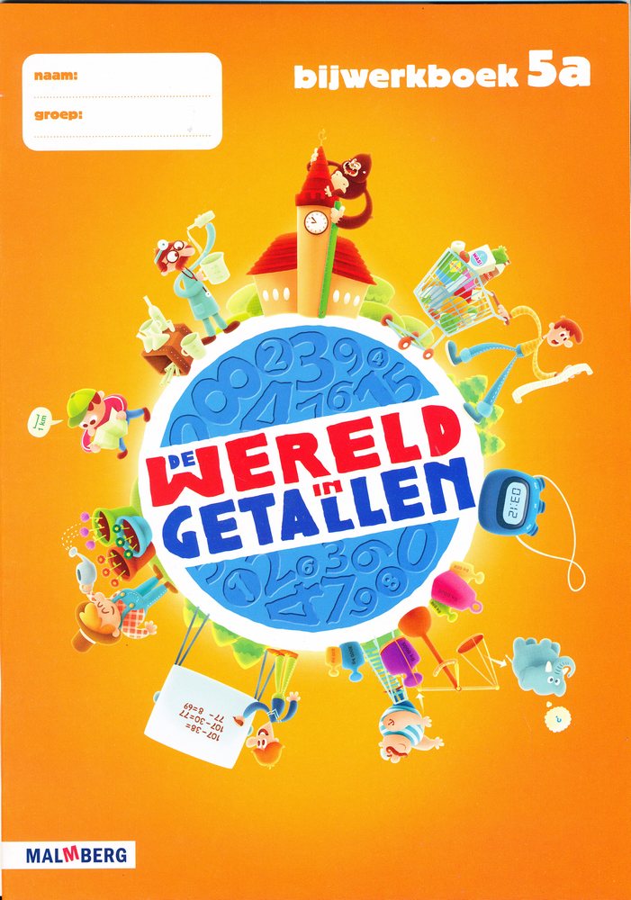 De wereld in Getallen versie 4 bijwerkboek 5A  (per pak 5 stuks)