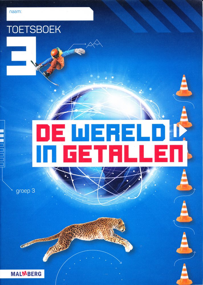 De wereld in Getallen versie 5 Toetsboek groep 3 (per stuk)