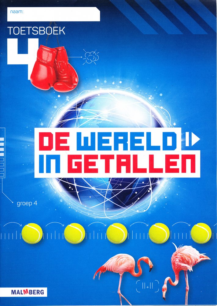 De wereld in Getallen versie 5 Toetsboek groep 4 (per stuk)