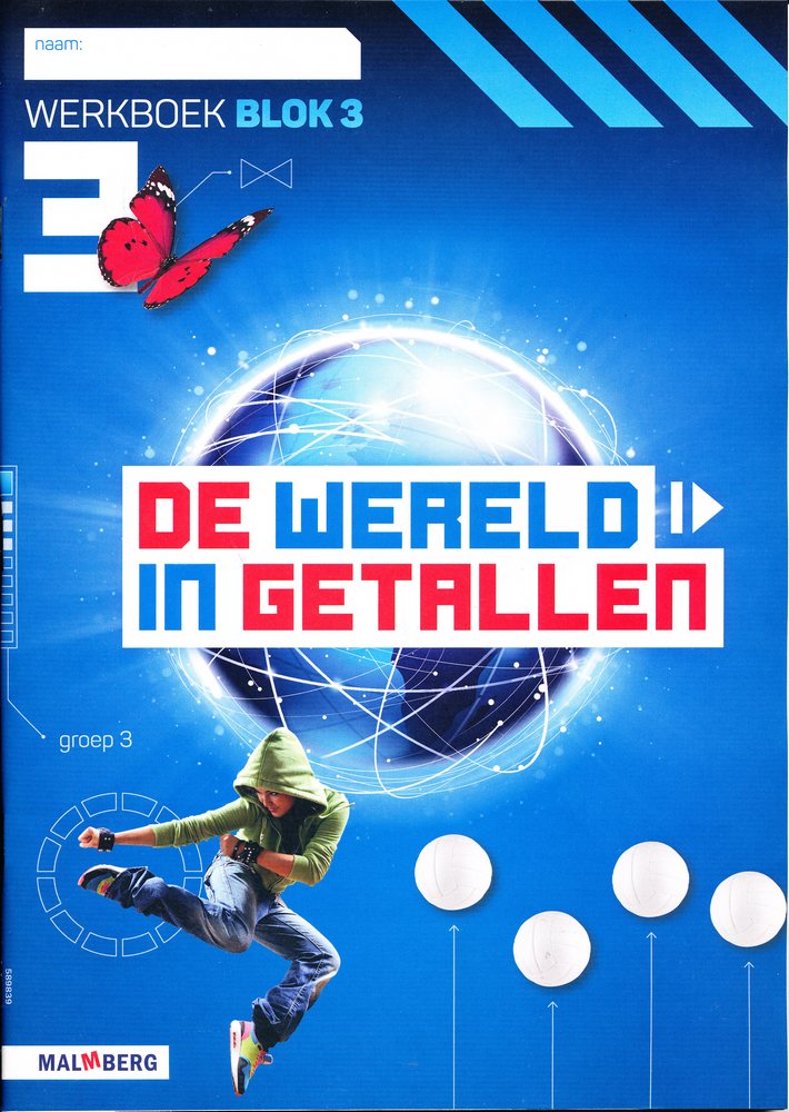De wereld in Getallen versie 5 Werkboek blok 3 groep 3 (per stuk)