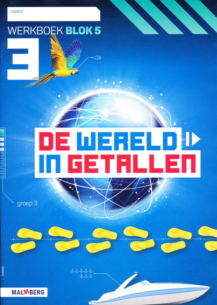 De wereld in Getallen versie 5 Werkboek blok 5 groep 3 (per stuk)