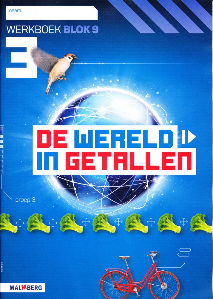 De wereld in Getallen versie 5 Werkboek blok 9 groep 3 (per stuk)