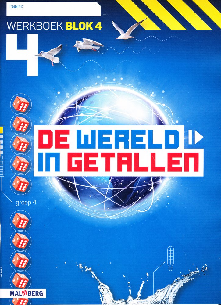 De wereld in Getallen versie 5 Werkboek blok 4 groep 4 (per stuk)