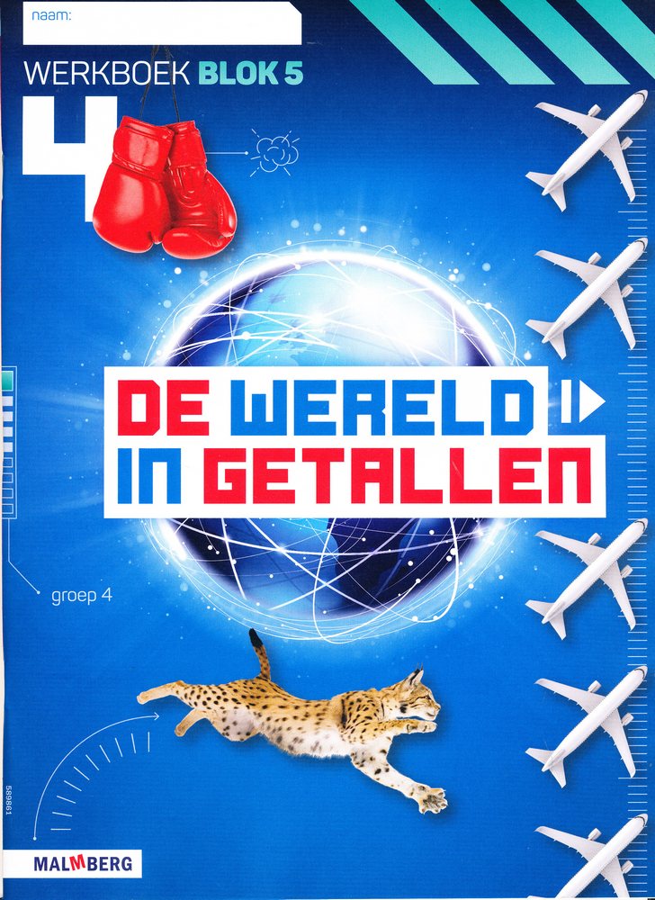 De wereld in Getallen versie 5 Werkboek blok 5 groep 4 (per stuk)