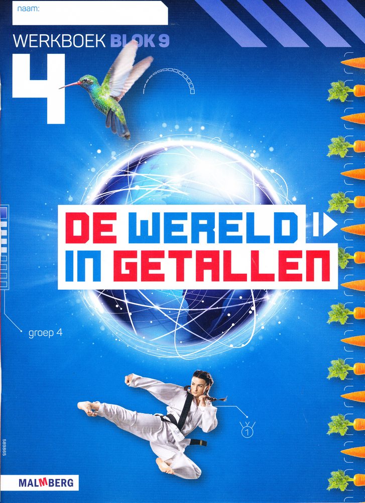 De wereld in Getallen versie 5 Werkboek blok 9 groep 4 (per stuk)