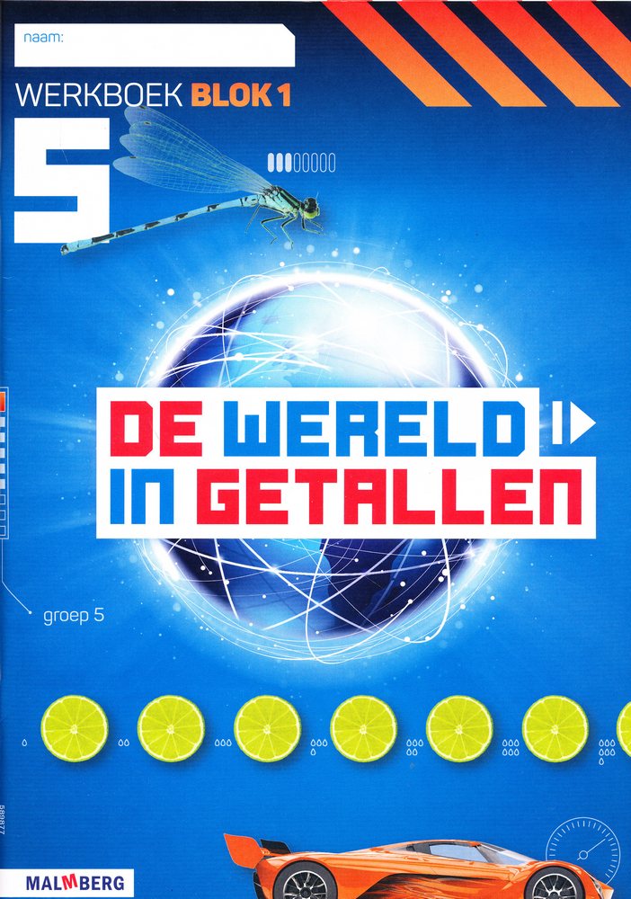 De wereld in Getallen versie 5 Werkboek blok 1 groep 5 (per stuk)