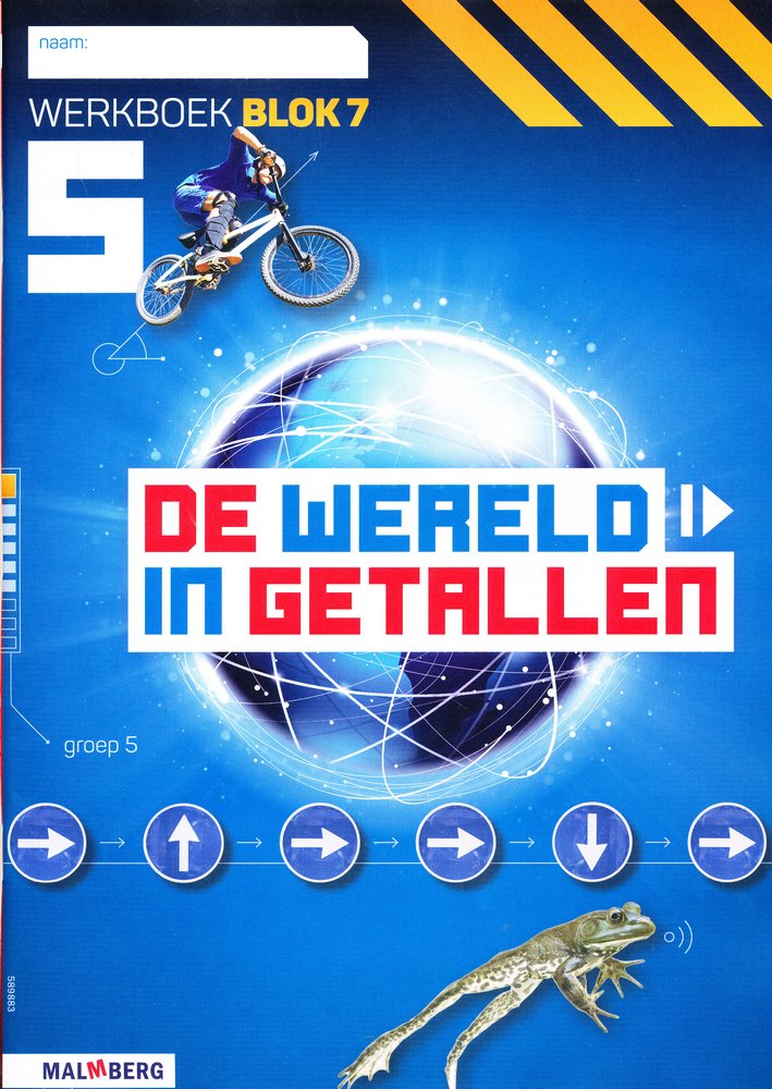 De wereld in Getallen versie 5 Werkboek blok 7 groep 5 (per stuk)