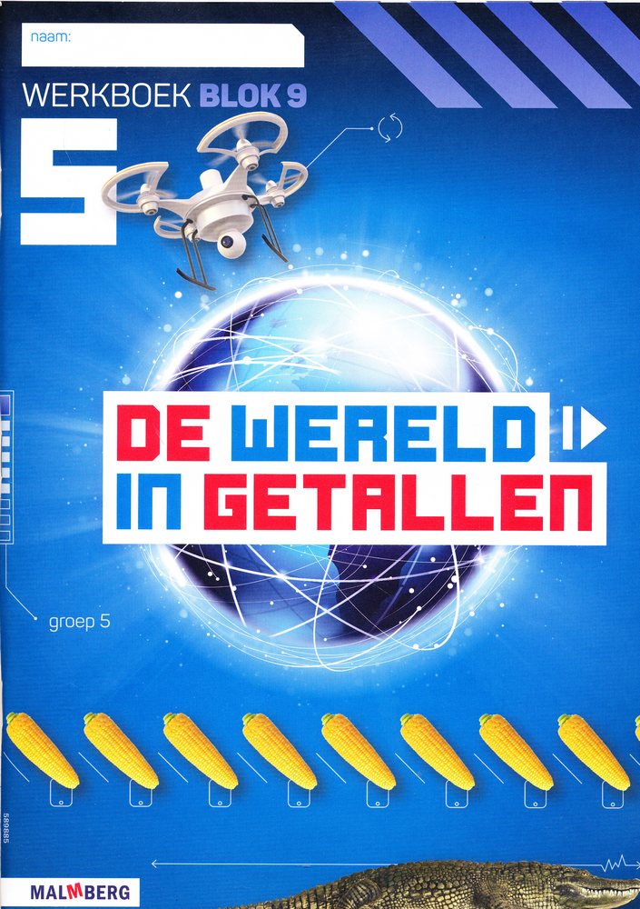 De wereld in Getallen versie 5 Werkboek blok 9 groep 5 (per stuk)