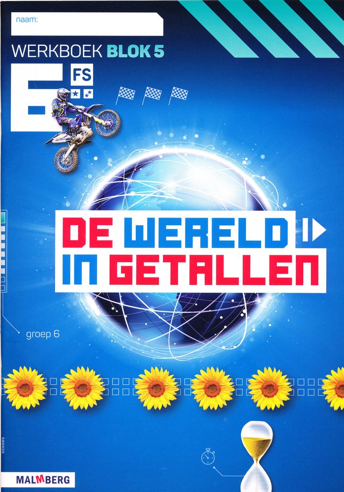 De wereld in Getallen versie 5 Werkboek Blok 5 groep 6 FS (per stuk)