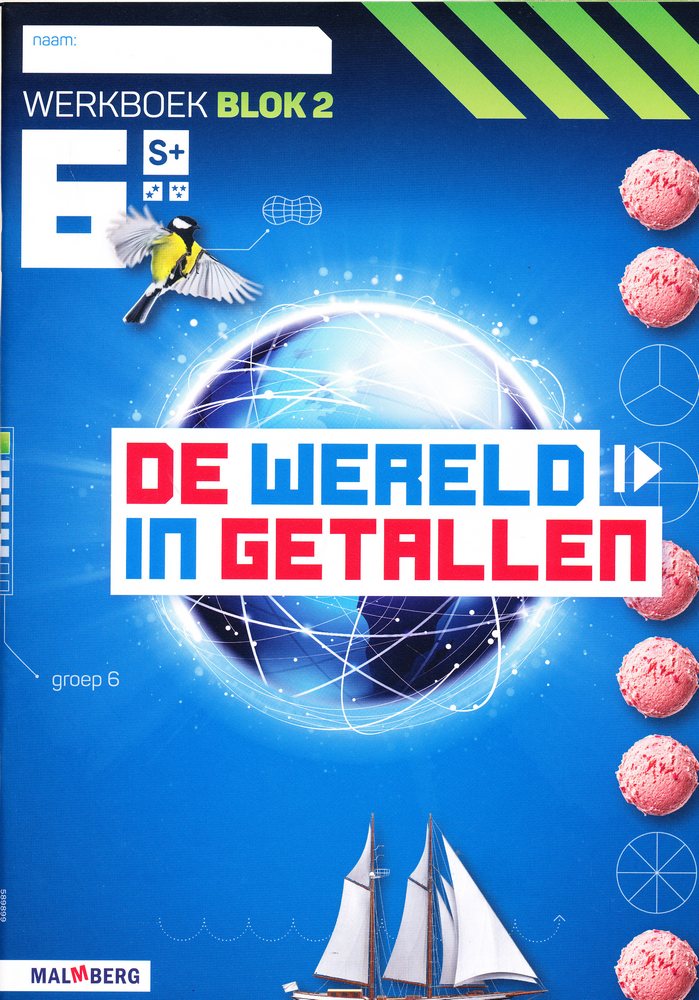De wereld in Getallen versie 5 Werkboek Blok 2 groep 6 S plus (per stuk)