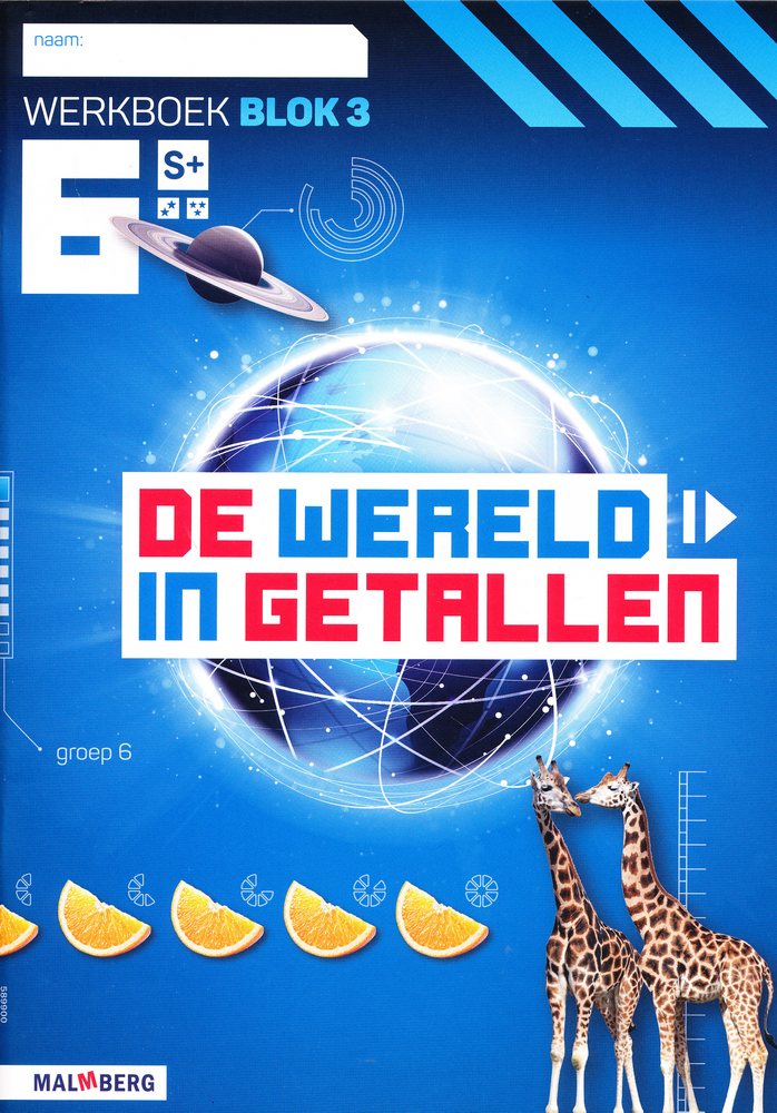 De wereld in Getallen versie 5 Werkboek Blok 3 groep 6 S plus (per stuk)