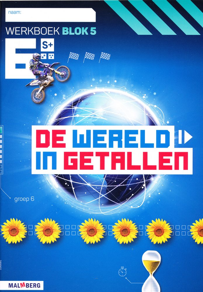 De wereld in Getallen versie 5 Werkboek Blok 5 groep 6 S plus (per stuk)