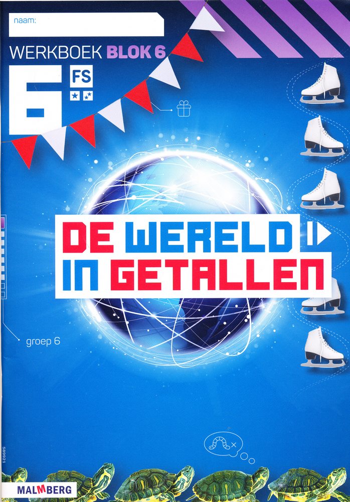De wereld in Getallen versie 5 Werkboek Blok 6 groep 6 FS (per stuk)