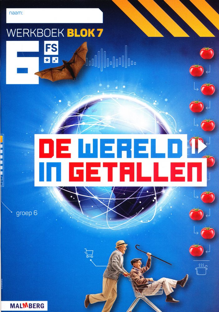 De wereld in Getallen versie 5 Werkboek Blok 7 groep 6 FS (per stuk)