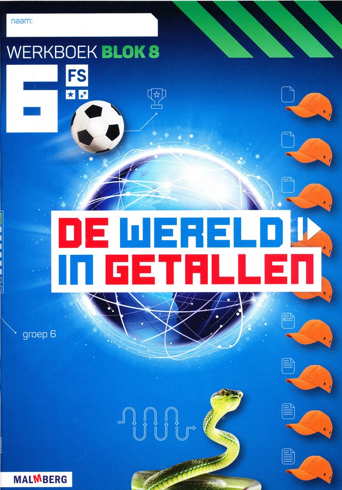 De wereld in Getallen versie 5 Werkboek Blok 8 groep 6 FS (per stuk)