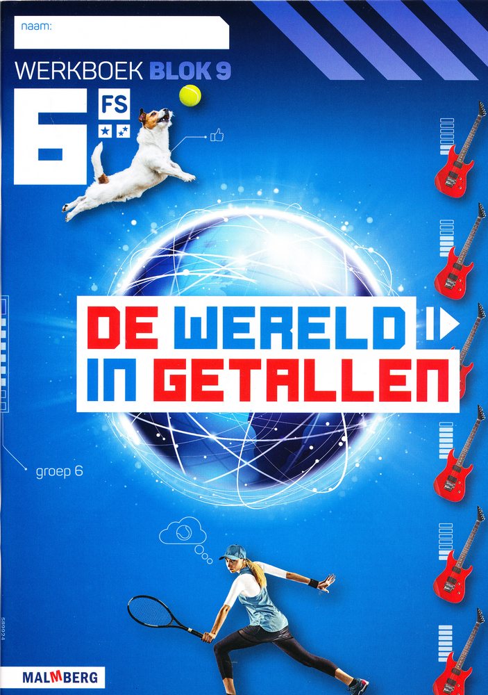 De wereld in Getallen versie 5 Werkboek Blok 9 groep 6 FS (per stuk)
