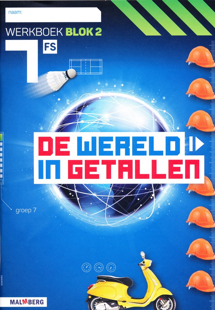 De wereld in Getallen versie 5 Werkboek Blok 2 groep 7 FS (per stuk)