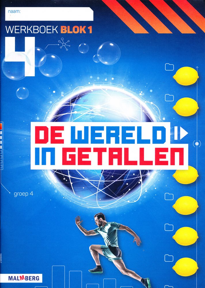 De wereld in Getallen versie 5 Werkboek blok 1 groep 4 (per stuk)
