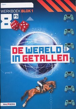 De wereld in Getallen versie 5 Werkboek Blok 1 groep 8 FS (per stuk)