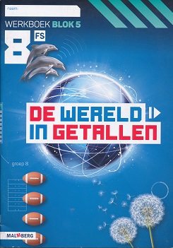 De wereld in Getallen versie 5 Werkboek Blok 5 groep 8 FS (per stuk)