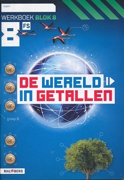 De wereld in Getallen versie 5 Werkboek Blok 8 groep 8 FS (per stuk)