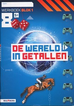 De wereld in Getallen versie 5 Werkboek Blok 1 groep 8 S plus (per stuk)