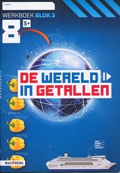 De wereld in Getallen versie 5 Werkboek Blok 3 groep 8 S plus (per stuk)