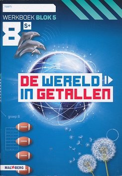 De wereld in Getallen versie 5 Werkboek Blok 5 groep 8 S plus (per stuk)