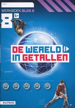 De wereld in Getallen versie 5 Werkboek Blok 6 groep 8 S plus (per stuk)