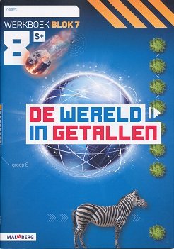 De wereld in Getallen versie 5 Werkboek Blok 7 groep 8 S plus (per stuk)