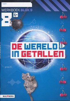 De wereld in Getallen versie 5 Werkboek Blok 9 groep 8 S plus (per stuk)