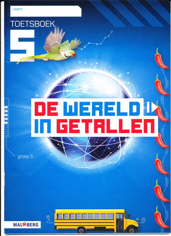 De wereld in Getallen versie 5 Toetsboek groep 5 (per stuk)