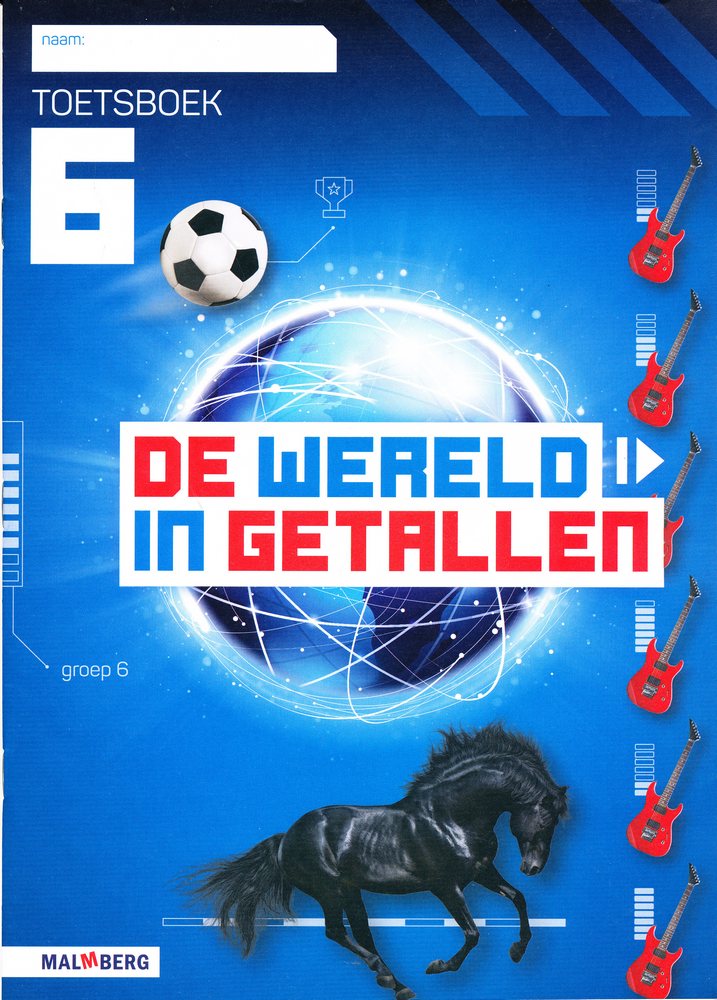 De wereld in Getallen versie 5 Toetsboek groep 6 (per stuk)