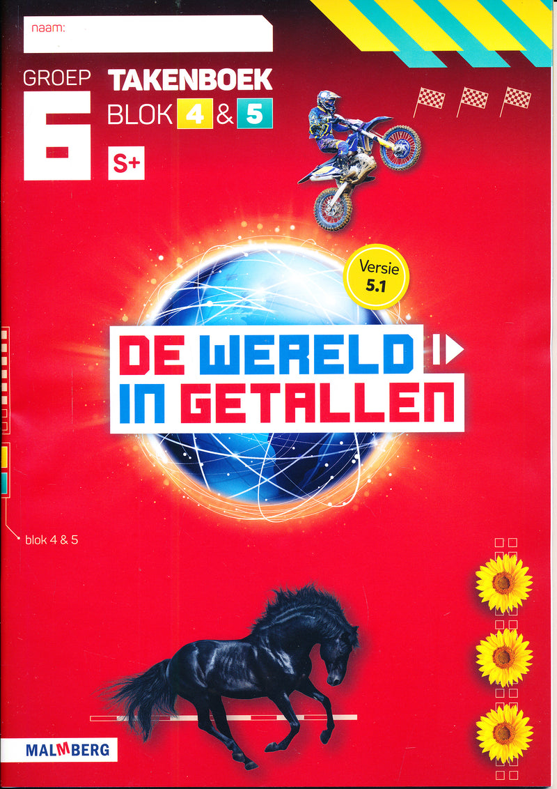 De Wereld  in Getallen versie 5.1 10-delig pakket groep 6 S+