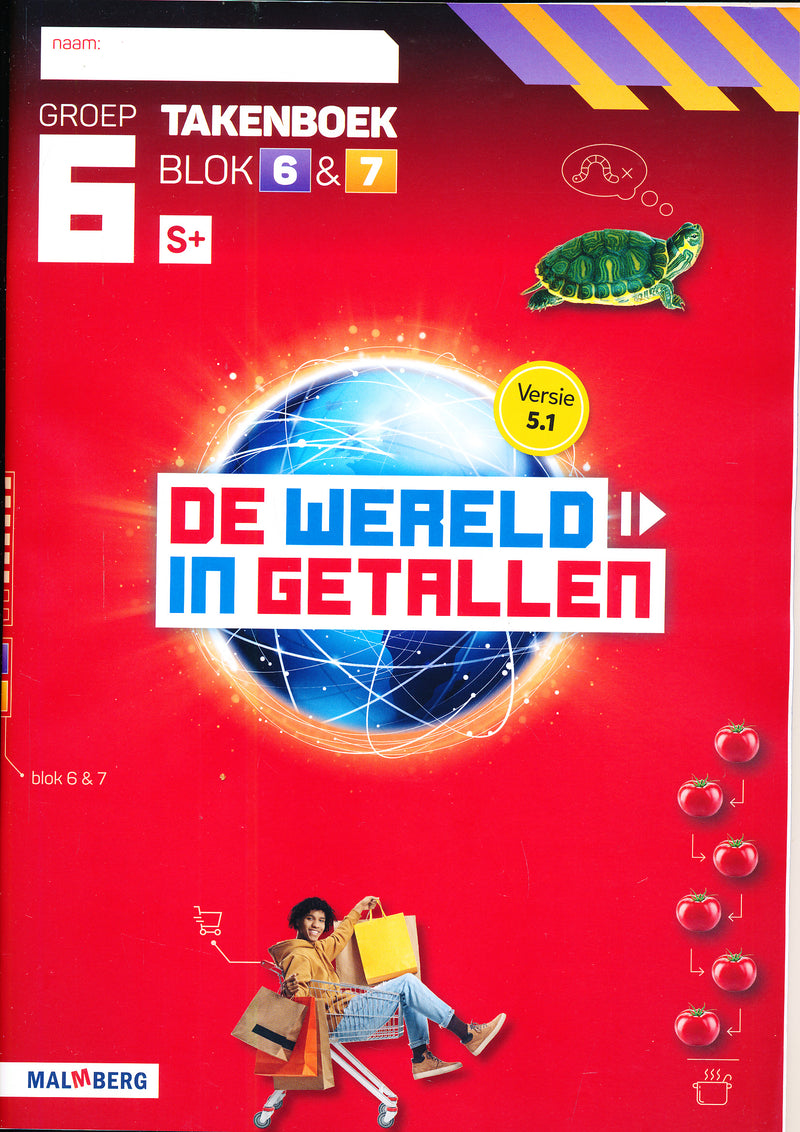 De Wereld  in Getallen versie 5.1 10-delig pakket groep 6 S+