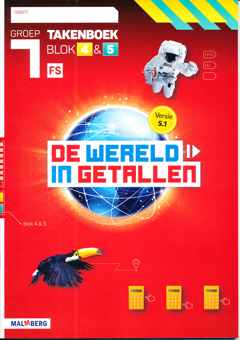 De Wereld  in Getallen versie 5.1 10-delig pakket groep 7 FS