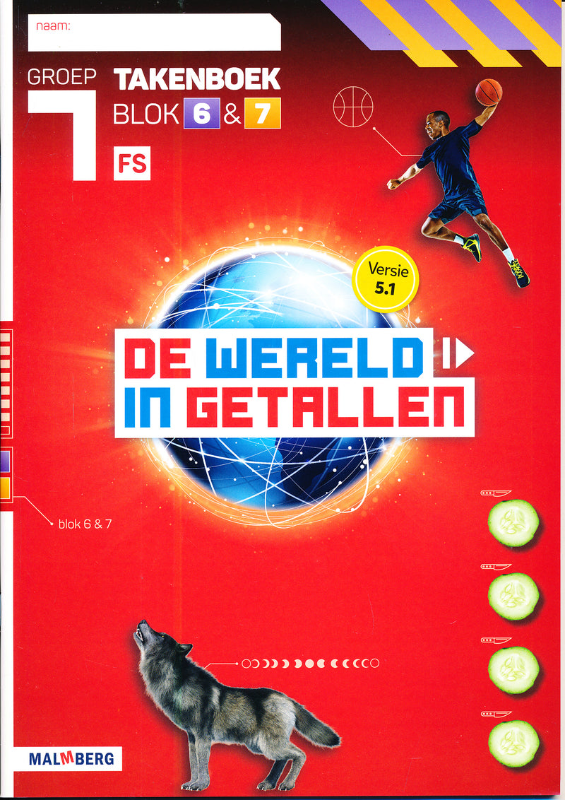 De Wereld  in Getallen versie 5.1 10-delig pakket groep 7 FS