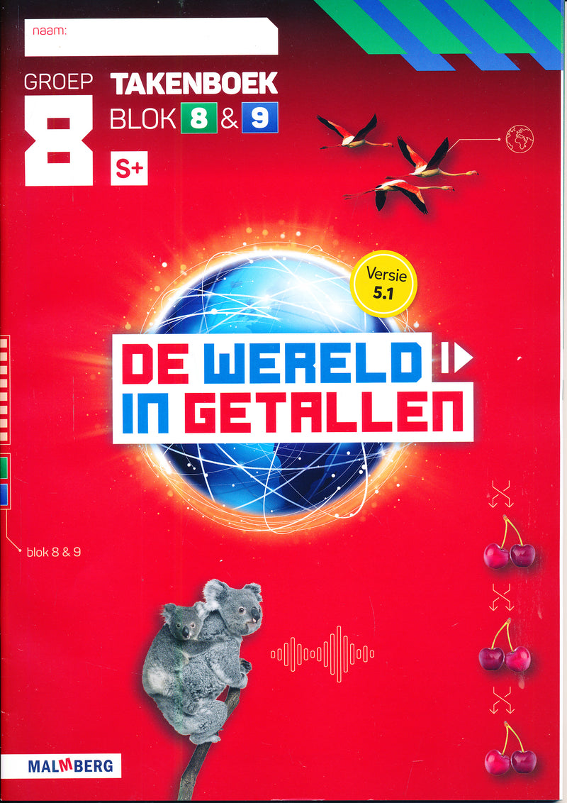 De Wereld  in Getallen versie 5.1 10-delig pakket groep 8 S+