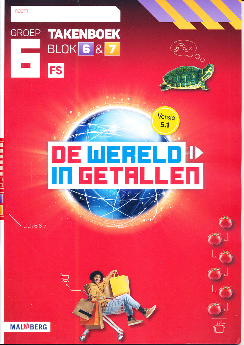 De Wereld  in Getallen versie 5.1 10-delig pakket groep 6 FS