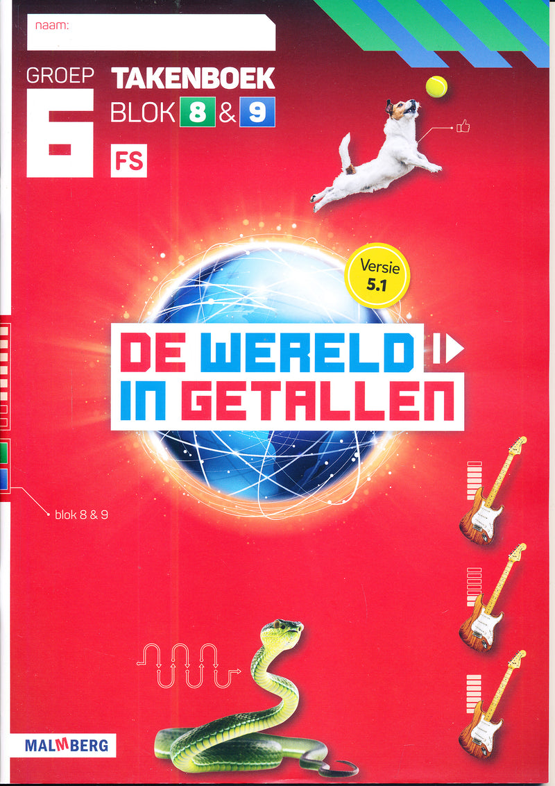 De Wereld  in Getallen versie 5.1 10-delig pakket groep 6 FS