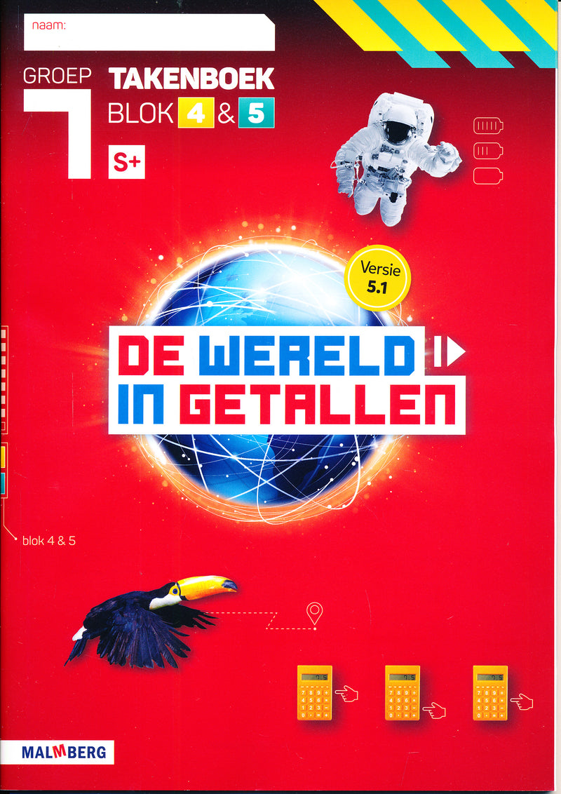 De Wereld  in Getallen versie 5.1 10-delig pakket groep 7 S+