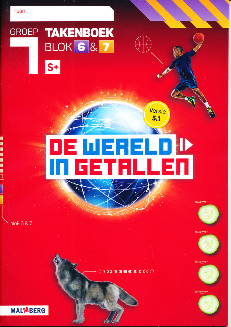 De Wereld  in Getallen versie 5.1 10-delig pakket groep 7 S+