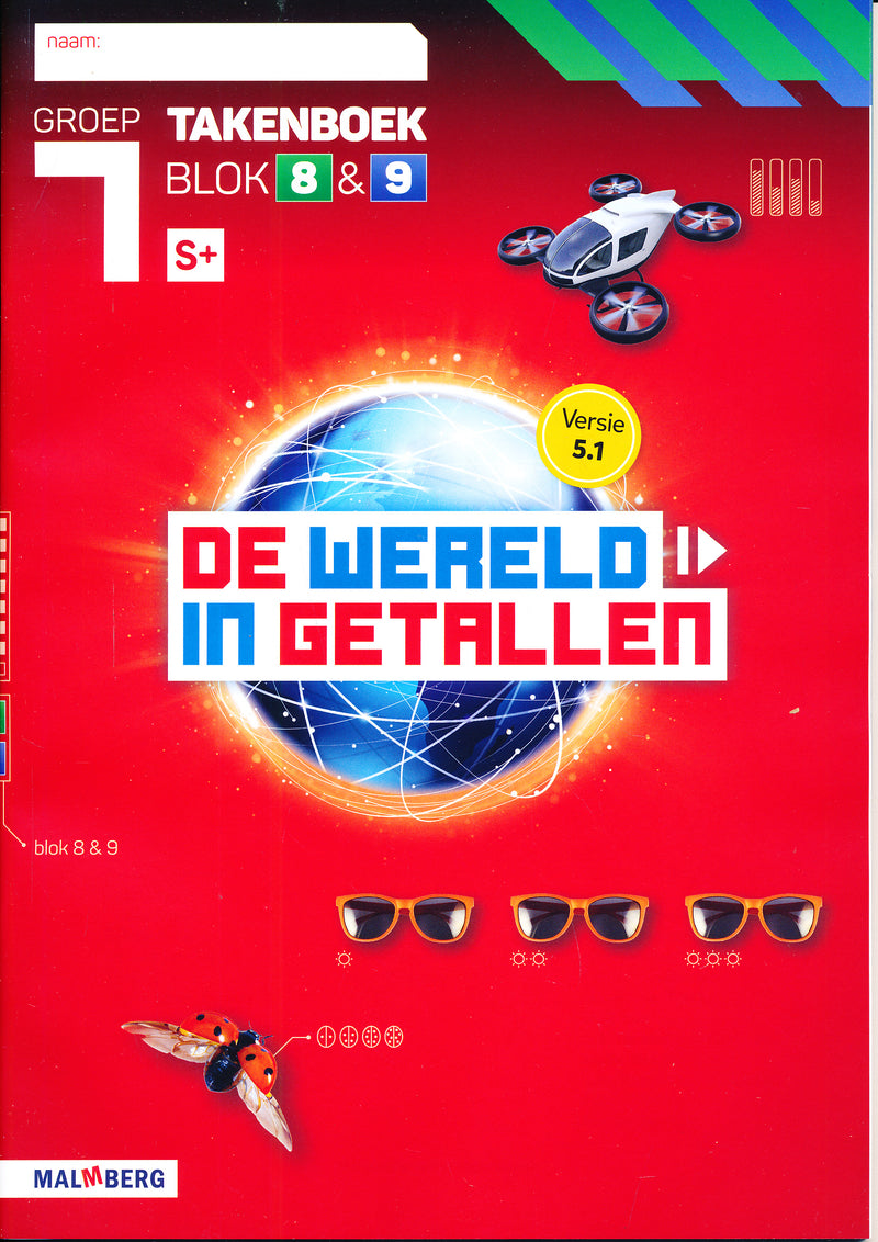 De Wereld  in Getallen versie 5.1 10-delig pakket groep 7 S+