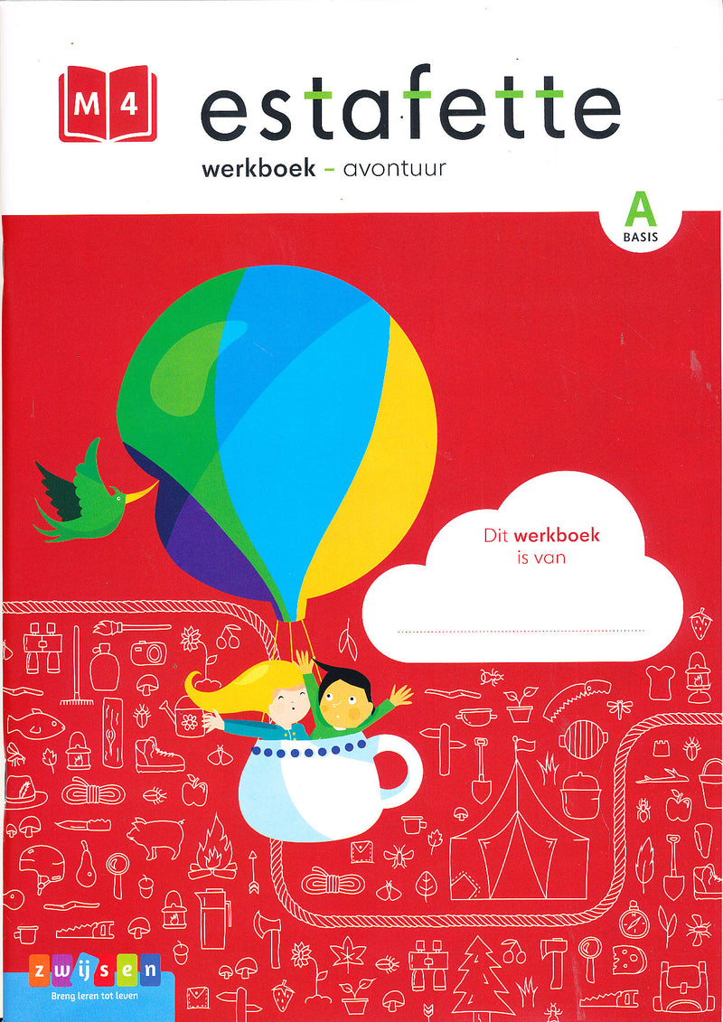 Estafette versie 3 Werkboek A Basis M4 (per stuk)